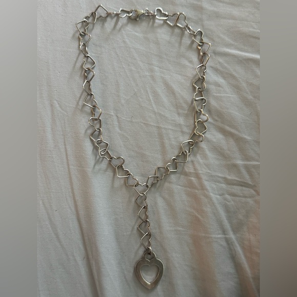 Jewelry - Elegant Silver Heart Necklace